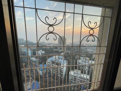 Balcony Image of 650 Sq.ft 1 BHK Apartment / Flat for rent in Pegasus Tower, Andheri West Mumbai for Rs. 65000