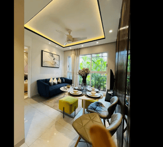 Living Room Image of 704 Sq.ft 2 BHK Apartment / Flat for sale in Macrotech Violet G H And I, Taloja Navi Mumbai for Rs. 4598000