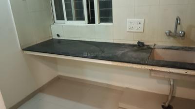 Kitchen Image of 520 Sq.ft 1.5 BHK Apartment / Flat for rent in JKG Purvarang, Wagholi Pune for Rs. 15000
