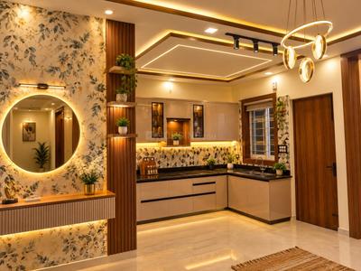Kitchen Image of 3000 Sq.ft 4 BHK Independent House for sale in Indira Nagar Lucknow for Rs. 18000000