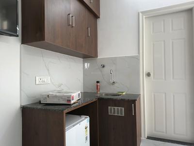 Kitchen Image of 360 Sq.ft 1 RK Apartment / Flat for rent in Doddanekundi Bengaluru for Rs. 16000