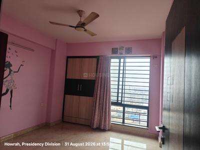 Bedroom Image of 1550 Sq.ft 3 BHK Apartment / Flat for rent in Ganges Sky, Shibpur Howrah for Rs. 38000