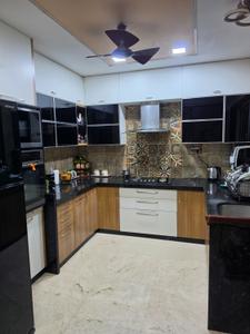 Kitchen Image of 2600 Sq.ft 3 BHK Apartment / Flat for rent in Vashi Navi Mumbai for Rs. 125000