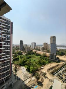Balcony Image of 730 Sq.ft 1 BHK Apartment / Flat for sale in Dombivli West Thane for Rs. 4600000