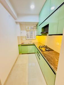 Kitchen Image of 1560 Sq.ft 2 BHK Apartment / Flat for rent in Vrindavan Yojana Lucknow for Rs. 30000