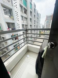 Balcony Image of 981 Sq.ft 2 BHK Apartment / Flat for sale in Nikol Ahmedabad for Rs. 4100000