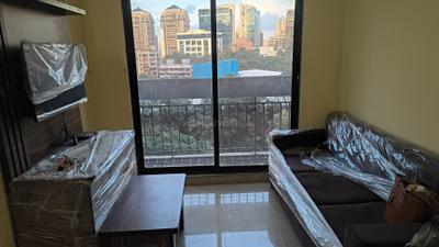 Living Room Image of 450 Sq.ft 1 BHK Apartment / Flat for rent in Worli Mumbai for Rs. 43500