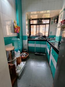 Kitchen Image of 615 Sq.ft 1 BHK Apartment / Flat for sale in Sai Sagar Complex, Sanpada Navi Mumbai for Rs. 11500000