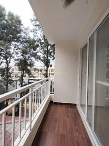 Balcony Image of 1234 Sq.ft 2 BHK Apartment / Flat for rent in Essel Gardens Bengaluru for Rs. 32000