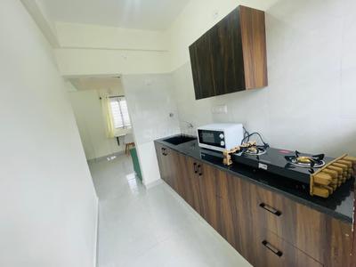 Kitchen Image of 750 Sq.ft 1 BHK Apartment / Flat for rent in Indira Nagar Bengaluru for Rs. 45000