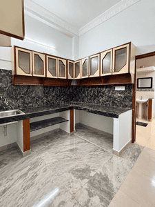 Kitchen Image of 1360 Sq.ft 2 BHK Builder Floor for rent in Vandana Nagar Indore for Rs. 18000