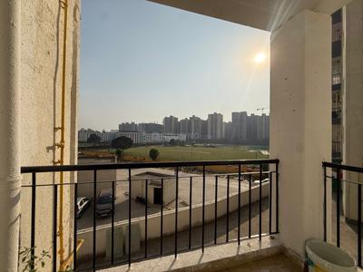 Balcony Image of 585 Sq.ft 1 BHK Apartment / Flat for rent in Amrapali Dream Valley 2, Noida Extension Greater Noida for Rs. 16500