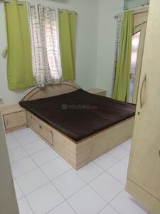 Bedroom Image of 1000 Sq.ft 2 BHK Apartment / Flat for rent in Makwana Sahawas Society, Karve Nagar Pune for Rs. 40000