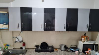 Kitchen Image of 1000 Sq.ft 2 BHK Apartment / Flat for rent in Rohit Grand, Guramba Lucknow for Rs. 18000