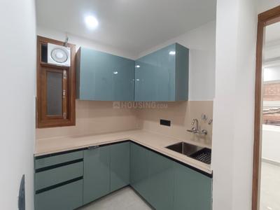 Kitchen Image of 900 Sq.ft 3 BHK Builder Floor for sale in Govindpuri New Delhi for Rs. 7500000