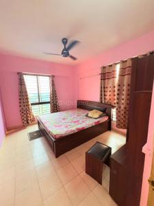 Bedroom Image of 1055 Sq.ft 2 BHK Apartment / Flat for rent in Pioneer Property Genexx Valley, Joka Kolkata for Rs. 20000
