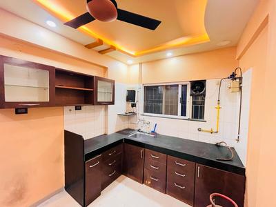Kitchen Image of 1070 Sq.ft 2 BHK Apartment / Flat for rent in Kumar Primavera B6, Wadgaon Sheri Pune for Rs. 40000