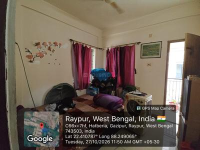 Bedroom Image of 950 Sq.ft 3 BHK Apartment / Flat for sale in Unicorn Lake Life, Joka Kolkata for Rs. 3600000