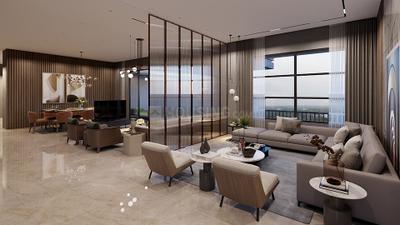 Hall Image of 2800 Sq.ft 4 BHK Apartment / Flat for sale in Aaryavart Aranyam, Shilaj Ahmedabad for Rs. 26200000