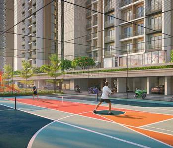 Image of 685 Sq.ft 1 BHK Apartment / Flat for sale in Krishna Trident, Kalyan East, Kalyan for Rs. 4700000