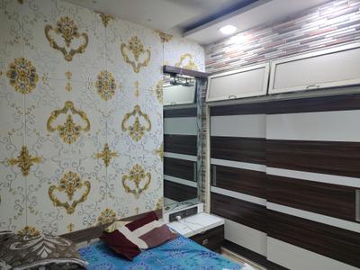 Bedroom Image of 545 Sq.ft 2 BHK Apartment / Flat for rent in Raunak Unnathi Woods, Kasarvadavali Thane for Rs. 24999