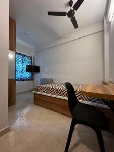 Hall Image of 400 Sq.ft 1 RK Apartment / Flat for rent in Domlur Layout Bengaluru for Rs. 30000