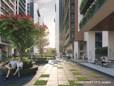 Image of 1278 Sq.ft 2 BHK Apartment / Flat for sale in Siddhi Vinayak Elements, Sima Nagar, Surat for Rs. 5060000
