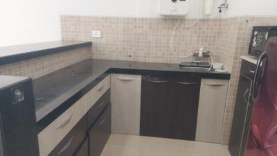 Kitchen Image of 640 Sq.ft 1 RK Studio for sale in Lodha Belmondo, Gahunje Pune for Rs. 7200000