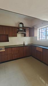 Kitchen Image of 1500 Sq.ft 3 BHK Independent House for rent in Bilekahalli Bengaluru for Rs. 40000