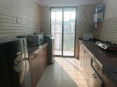 Kitchen Image of 1230 Sq.ft 2 BHK Apartment / Flat for rent in Hiranandani Crystal Court Co Operative Housing Society, Kharghar Navi Mumbai for Rs. 60000