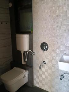Common Bathroom Image of 675 Sq.ft 1 BHK Apartment / Flat for sale in Rkr Precious Empire Wing A B And C, Ambernath East Ambernath for Rs. 2500000