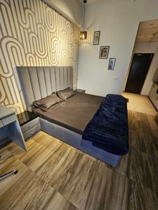 Bedroom Image of 435 Sq.ft 1 RK Studio for rent in Paramount Pine And Oak Studio, Surajpur Greater Noida for Rs. 18000
