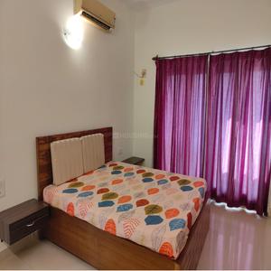 Bedroom Image of 1200 Sq.ft 2 BHK Apartment / Flat for rent in Landscape Town, Panjim Goa for Rs. 55000