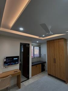 Hall Image of 550 Sq.ft 1 RK Builder Floor for rent in Mahalakshmi Nagar Indore for Rs. 12000