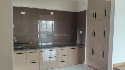 Kitchen Image of 1515 Sq.ft 3 BHK Apartment / Flat for rent in Zaveri Greens, Ghuma Ahmedabad for Rs. 25000