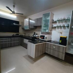 Kitchen Image of 2000 Sq.ft 3 BHK Apartment / Flat for sale in Vesu Surat for Rs. 13000000