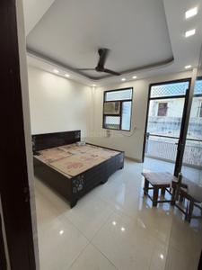 Bedroom Image of 450 Sq.ft 1 BHK Apartment / Flat for rent in Lajpat Nagar New Delhi for Rs. 30000