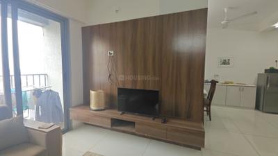 Living Room Image of 1480 Sq.ft 3 BHK Apartment / Flat for rent in Adani Amogha, Shantigram Ahmedabad for Rs. 40000