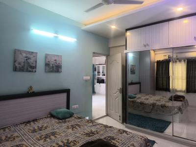 Bedroom Image of 1800 Sq.ft 3 BHK Apartment / Flat for rent in Brick Post, Cox Town Bengaluru for Rs. 65000
