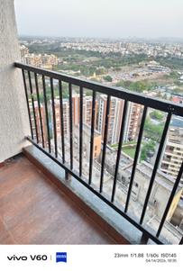 Balcony Image of 1300 Sq.ft 3 BHK Apartment / Flat for rent in Vinayak Eastern River Residency Wing C, Pimple Gurav Pune for Rs. 35000