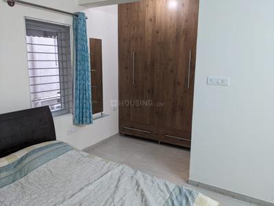 Bedroom Image of 1500 Sq.ft 3 BHK Builder Floor for rent in Indira Nagar Bengaluru for Rs. 140000