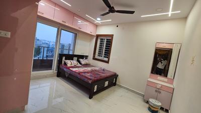 Bedroom Image of 1750 Sq.ft 3 BHK Apartment / Flat for rent in Madhapur Hyderabad for Rs. 69000