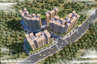 Image of 705 Sq.ft 1 BHK Apartment / Flat for sale in QA Riverfront , Taloja, Navi Mumbai for Rs. 3650000