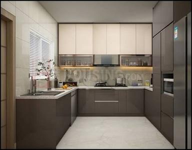 Kitchen Image of 2100 Sq.ft 4 BHK Apartment / Flat for sale in Shreepati Jade Park, Vile Parle West Mumbai for Rs. 93400000