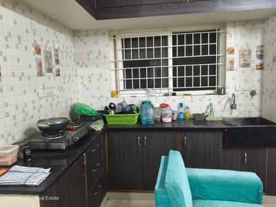 Kitchen Image of 800 Sq.ft 1 RK Builder Floor for rent in Koramangala Bengaluru for Rs. 23000