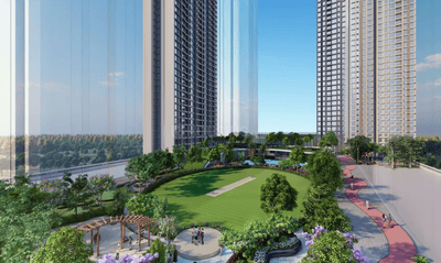 Image of 563 Sq.ft 2 BHK Apartment / Flat for sale in Runwal LandsEnd, Kolshet, Thane for Rs. 11800000