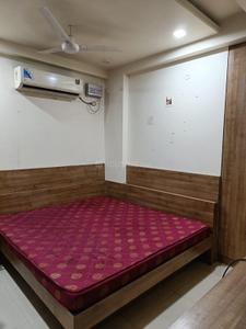 Bedroom Image of 800 Sq.ft 1 RK Studio for rent in Malviya Nagar Jaipur for Rs. 18000
