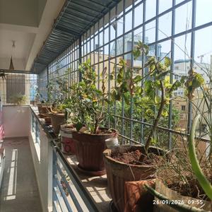 Balcony Image of 1350 Sq.ft 3 BHK Apartment / Flat for sale in Jai Park Square, K R Puram Bengaluru for Rs. 8500000