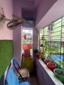 Balcony Image of 750 Sq.ft 2 BHK Apartment / Flat for sale in Baghajatin Kolkata for Rs. 2800000