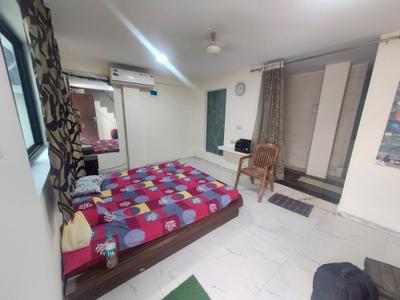 Bedroom Image of 700 Sq.ft 1 BHK Builder Floor for rent in Mahalakshmi Nagar Indore for Rs. 15000
